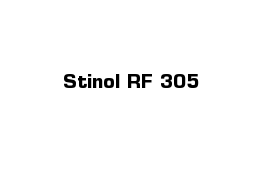 Stinol RF 305